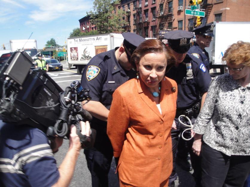 Congresswoman Velázquez Arrested at LICH Rally