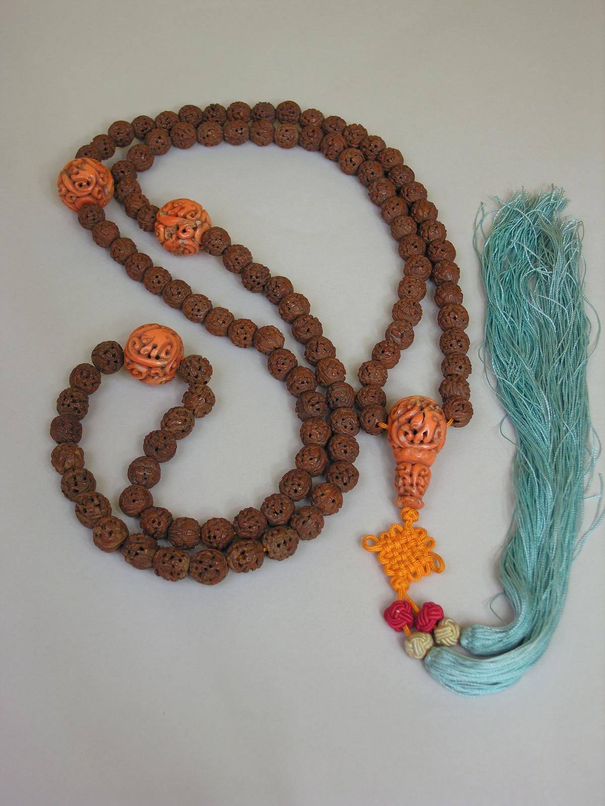 Diverse Prayer Beads in Exhibition at the Rubin