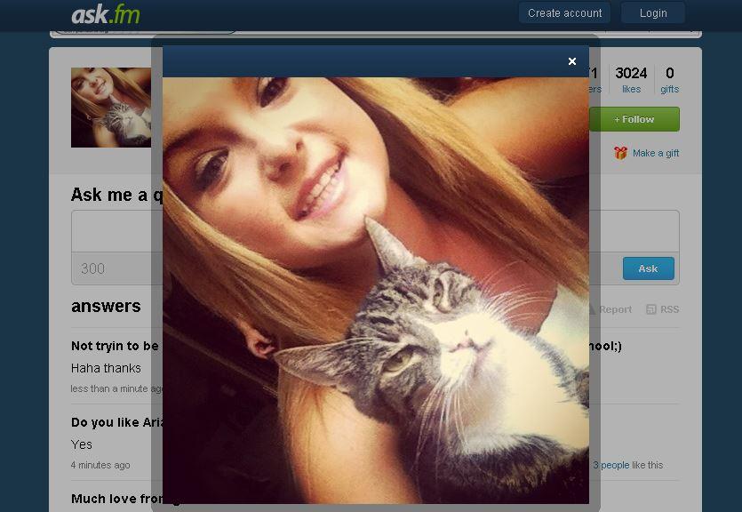 Hannah Anderson on Ask.fm: Rescued Teen Answers Questions Online