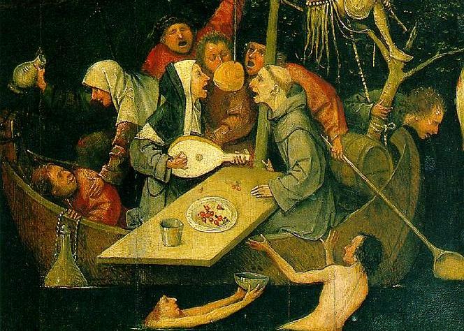 The Ship of Fools by Hieronymous Bosch