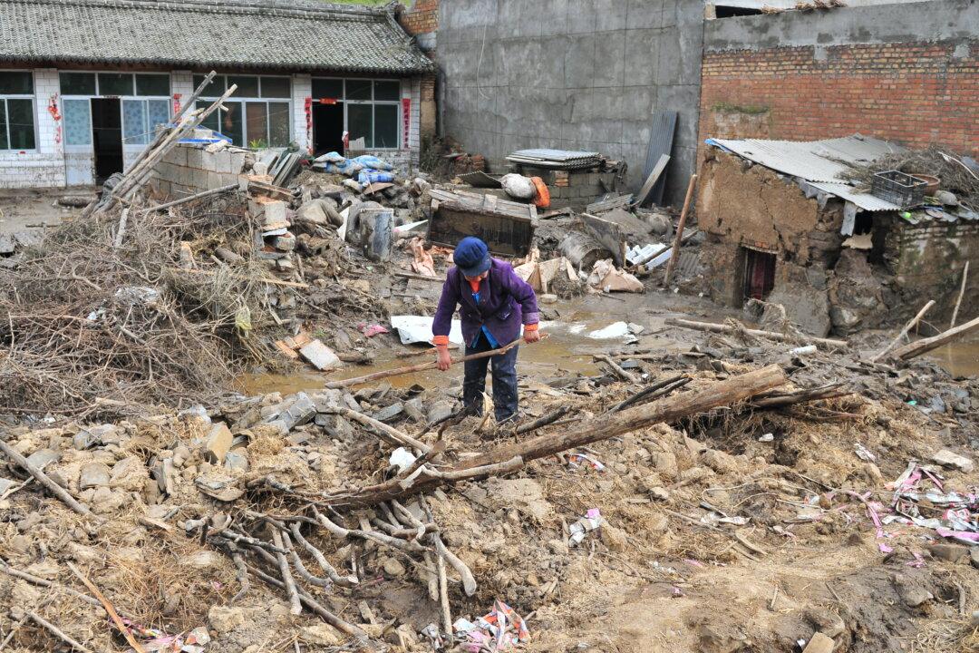 Deadly Flooding Strikes Northwest China’s Quake-Hit Province