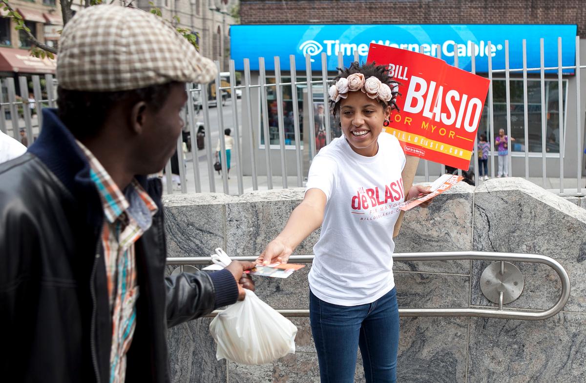 Bill de Blasio’s Daughter Excited to Vote in First Election