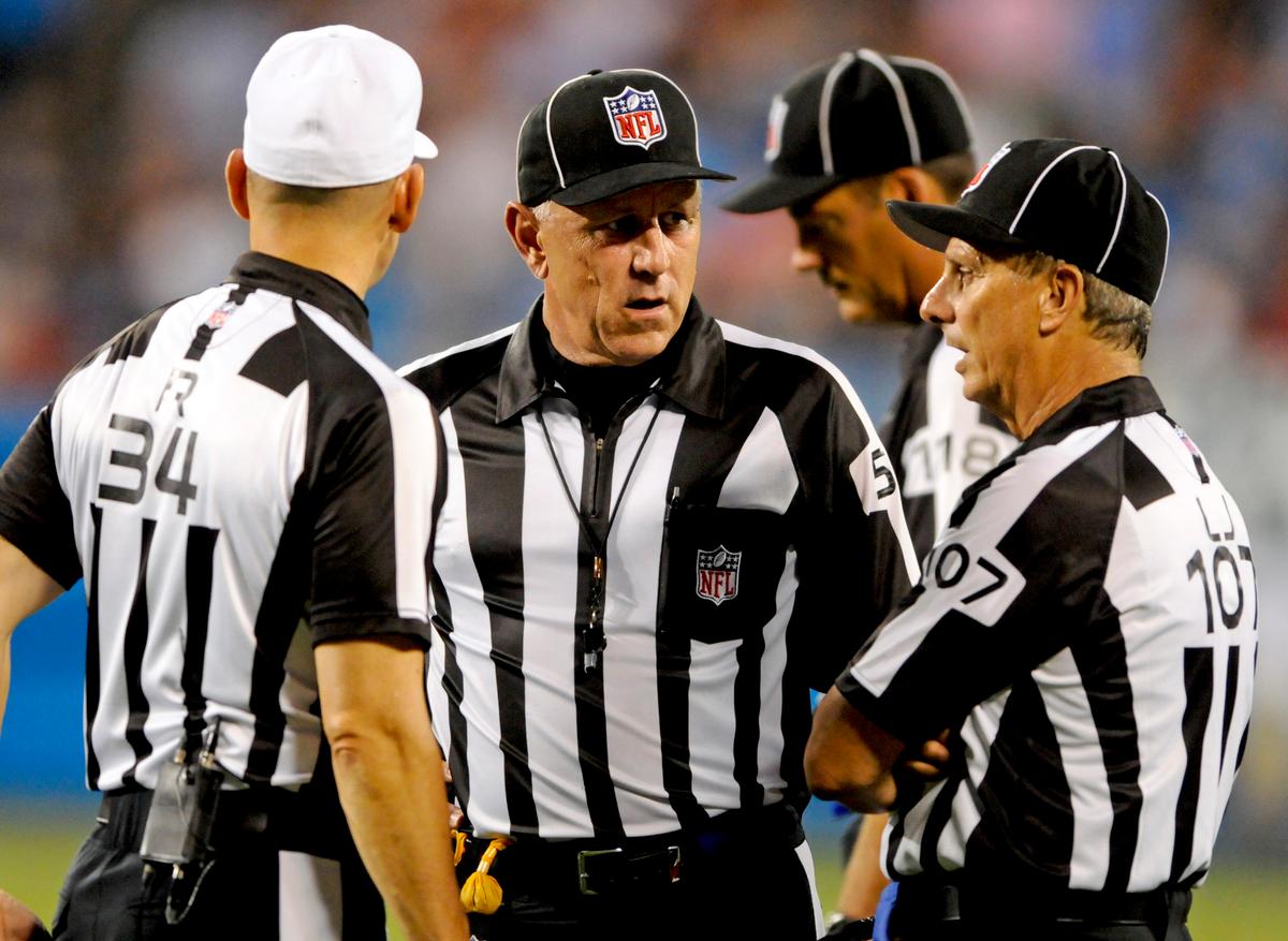 Don’t Mention Replacements to NFL Officials