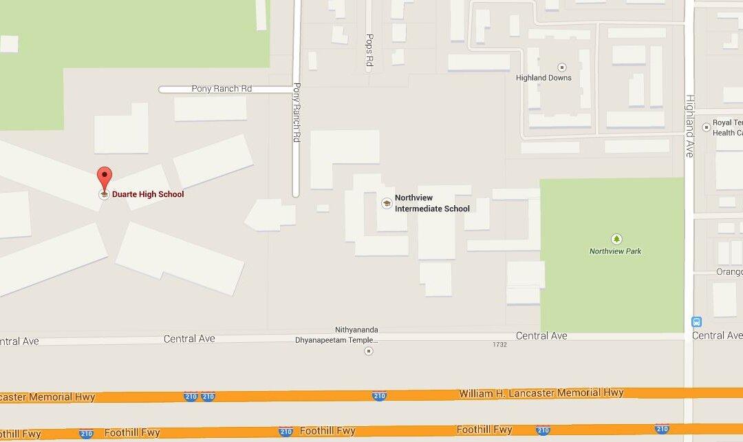 California: Duarte High School, Northview Intermediate Lockdown Lifted After Threat