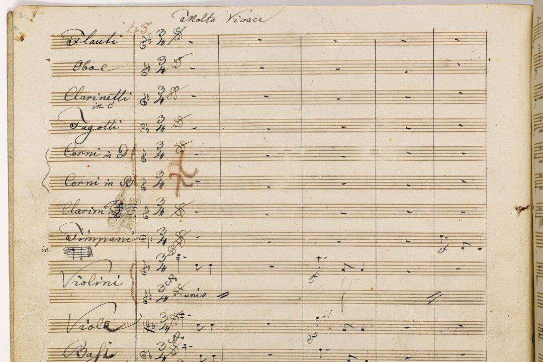 Beethoven’s Ninth Symphony Manuscripts on Display at Morgan