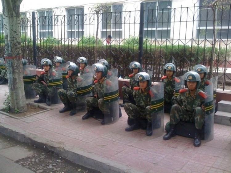 Chinese Forces Strengthen Inner Mongolian Clampdown