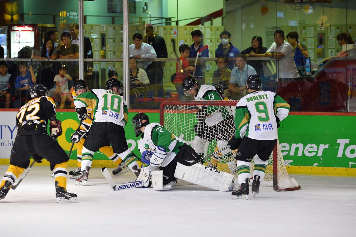 Sharks and Aces Notch Up First Round CIHL Wins