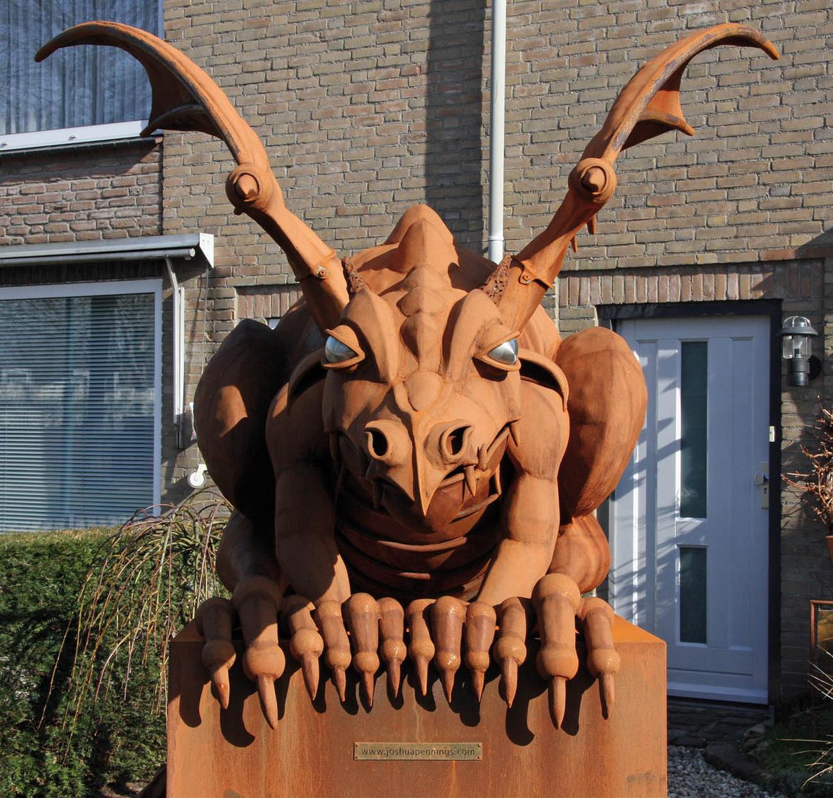 Sparks Fly in Vladivostok for Dutch Sculptor