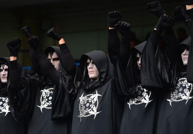 Mysterious Men Appear at Soccer Games; Mysterious Circles Appear Around the World