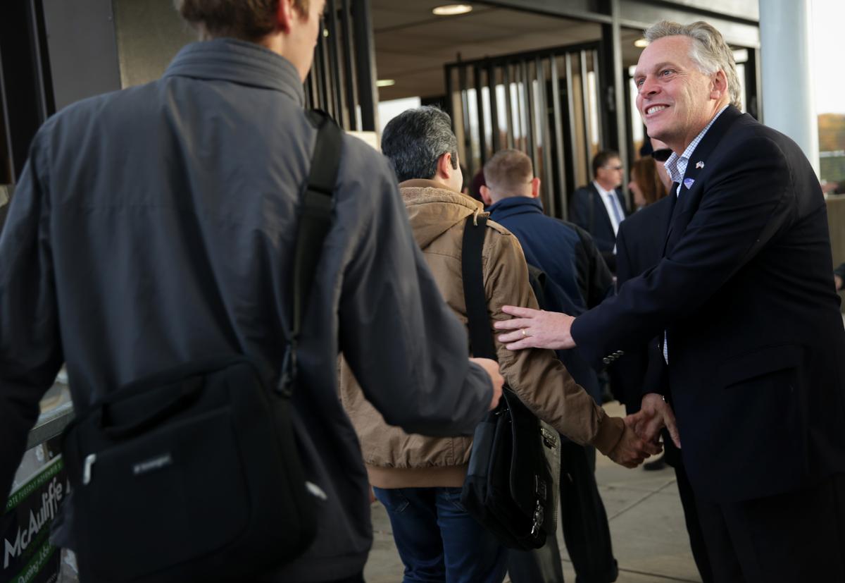 Virginia Turns Blue: McAuliffe Wins