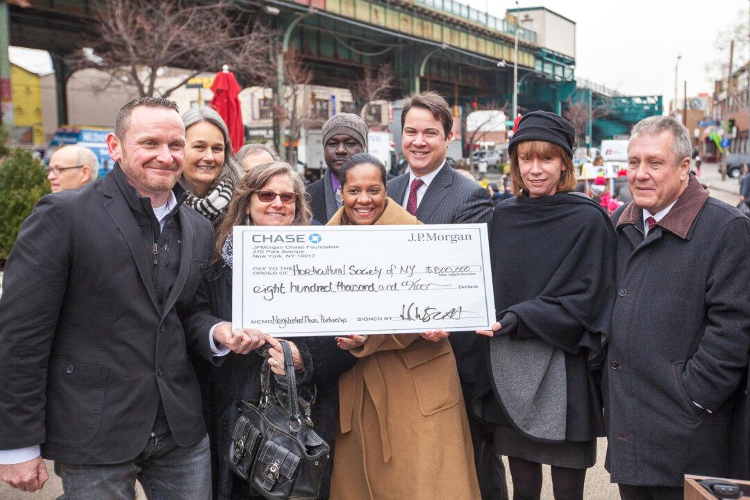 Chase Funds Maintenance for 22 Pedestrian Plazas