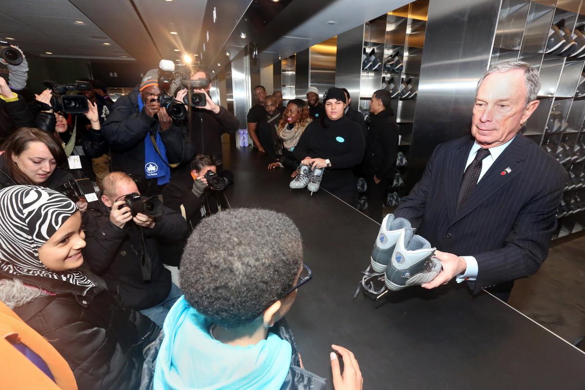 Bloomberg Bids Farewell to Brooklyn