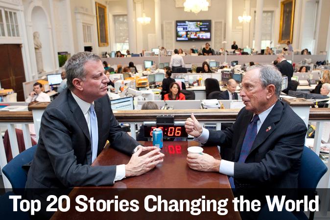 Top 20 Stories of 2013 – No. 17: New York’s New Progressive Mayor
