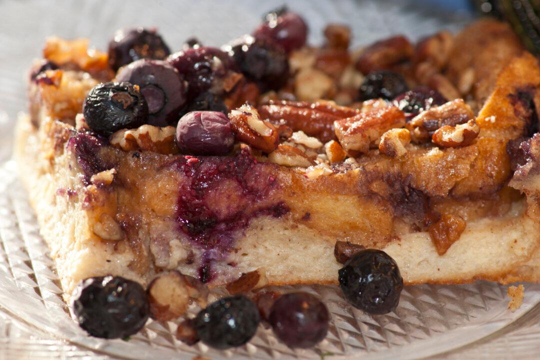 Baked Blueberry French Toast