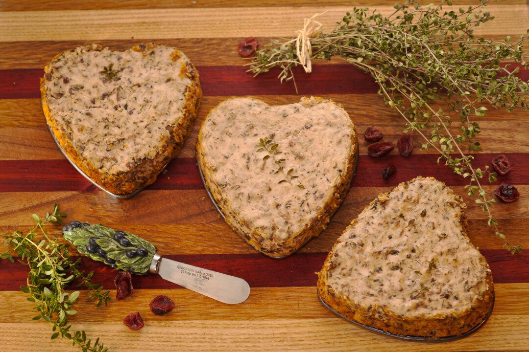 Portobello Mushroom Herb Spread for Entertaining