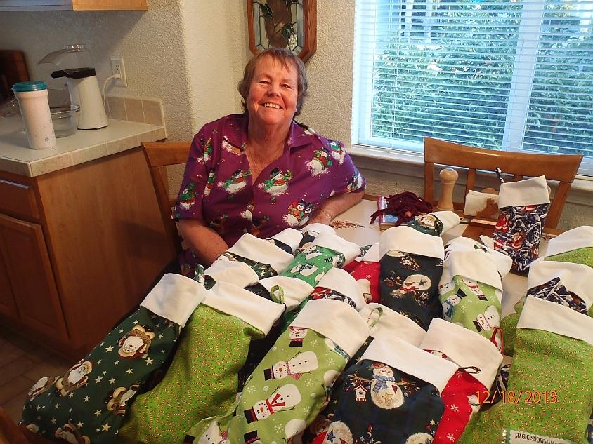 Strong Spirit of Giving in Senior Citizen Community