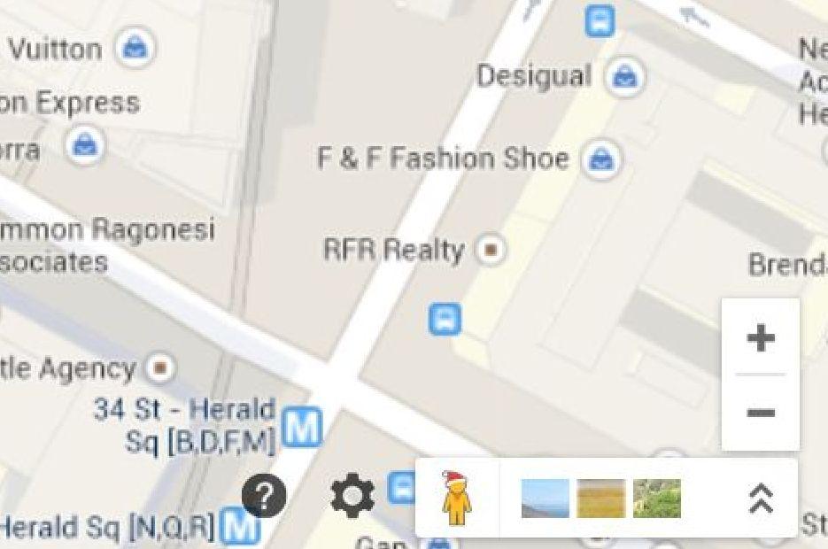 Google Maps: Street View Guy Now Has Santa Hat; Different Layout