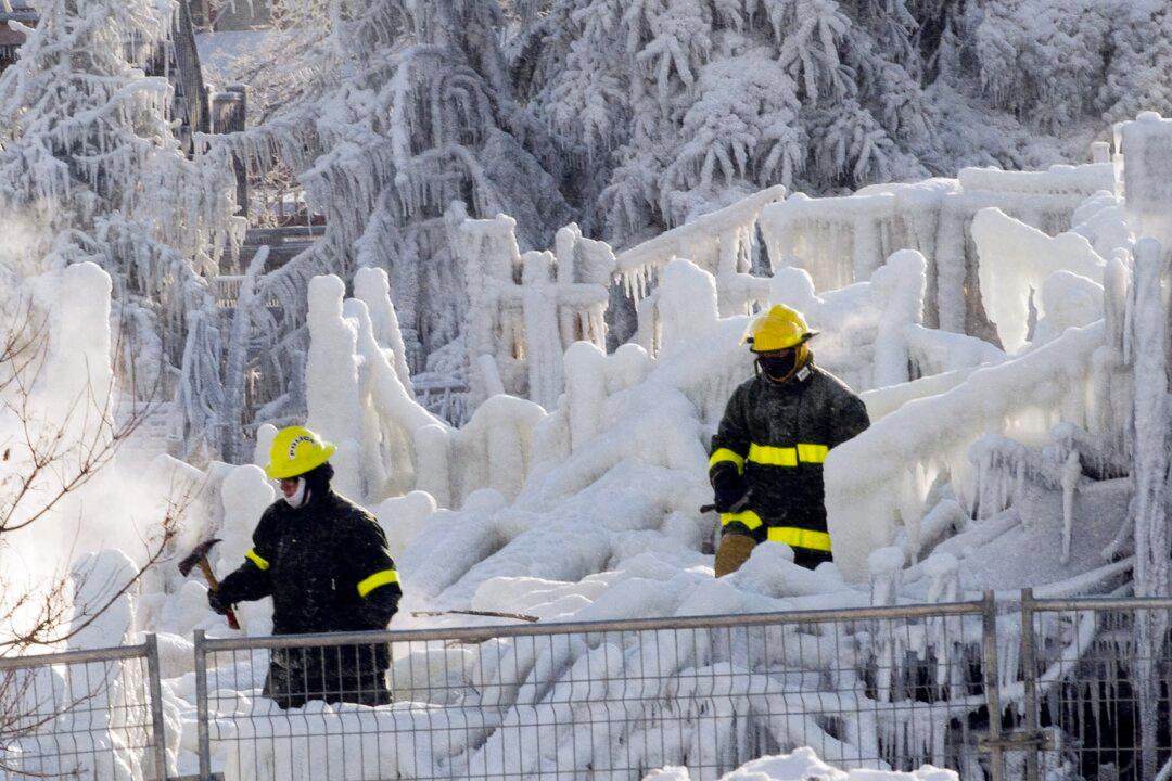 Fire in Quebec Suburb Engulfs Apartment Building Leaving Woman in Critical Condition