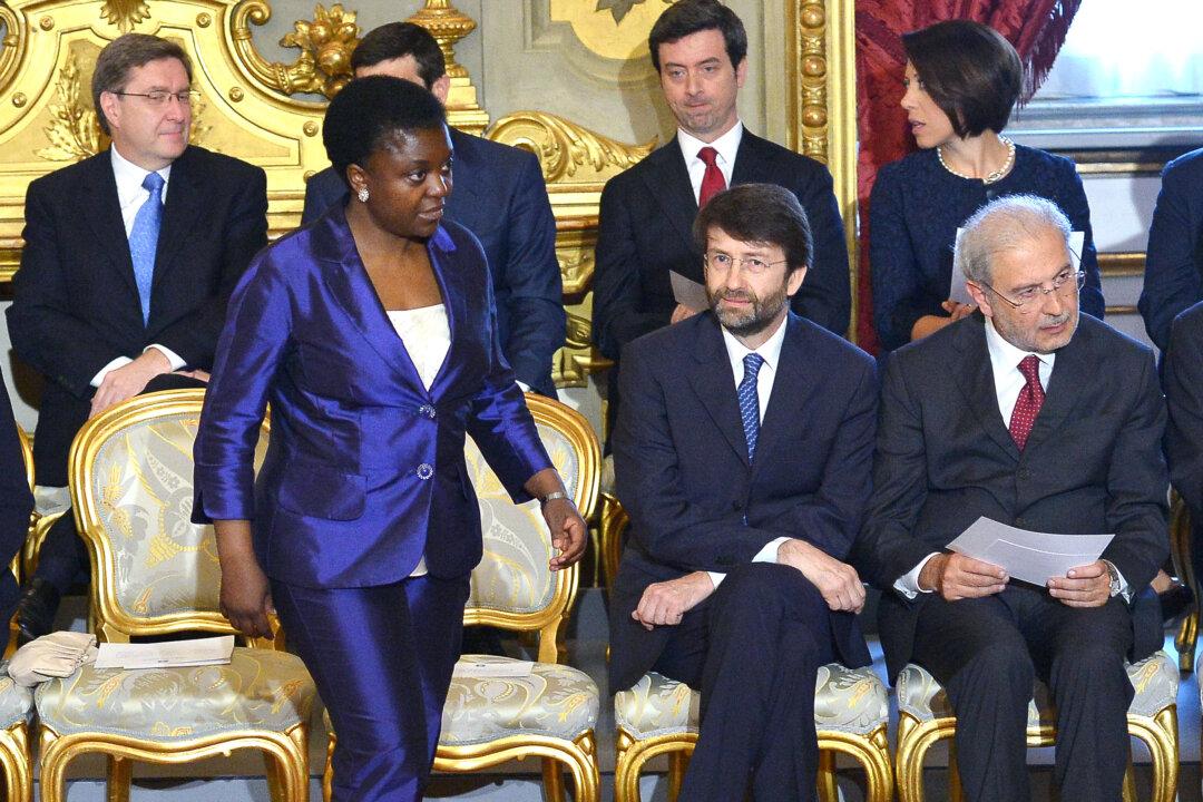Italy’s First Black Minister Demonstrates Tolerance