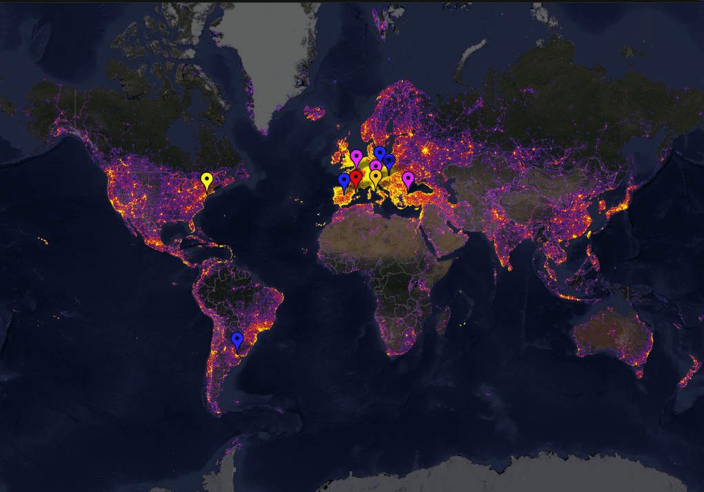 The Road Most Traveled - Now in One Heatmap