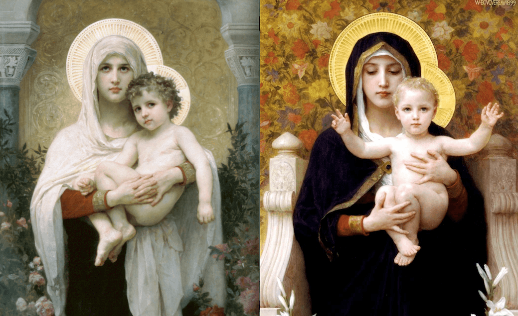 A Comparison of Two Madonna Paintings by Bouguereau