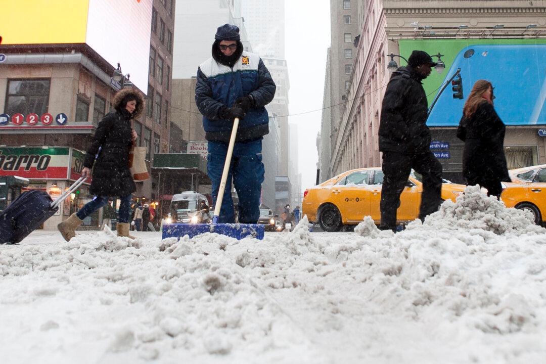 2014 Snow Cost NYC Extra $35 Million Already, Says de Blasio