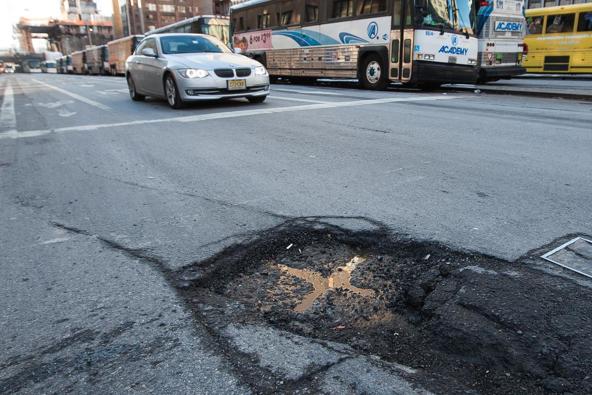Google Patents Solution to Avoiding Potholes