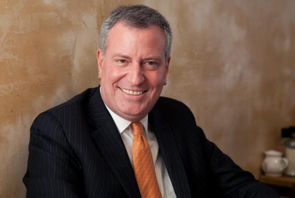 De Blasio Stresses Inequality on Lehrer Radio Show