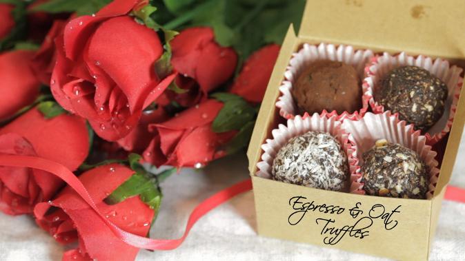 Valentine’s Recipe: Espresso & Oat Truffles (+Video)