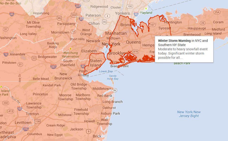 Weather Forecast New York City: Snow for Monday, Tuesday in NYC