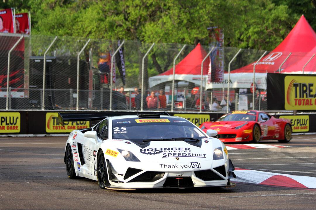 Tomas Enge Takes Pirelli World Challenge Pole for Cadillac Grand Prix of St. Petersburg