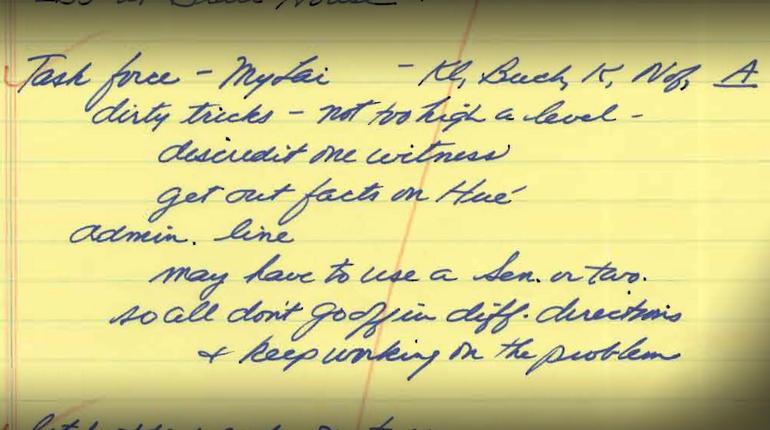 Nixon My Lai Massacre: Documents Indicate Nixon Tried to Sabotage Court-martial Trials