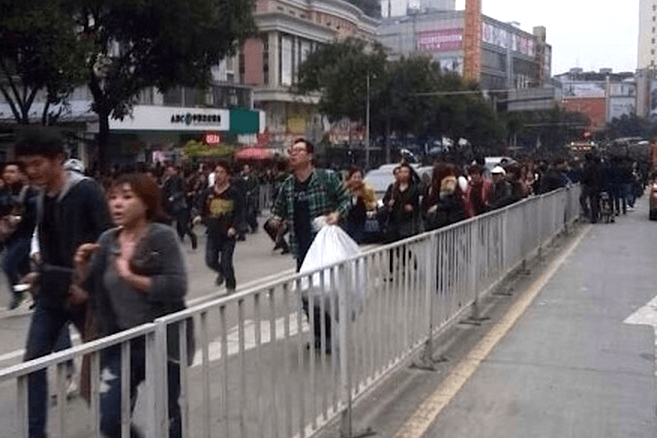 Panic Over Knife Attacks Causes Stampedes in China