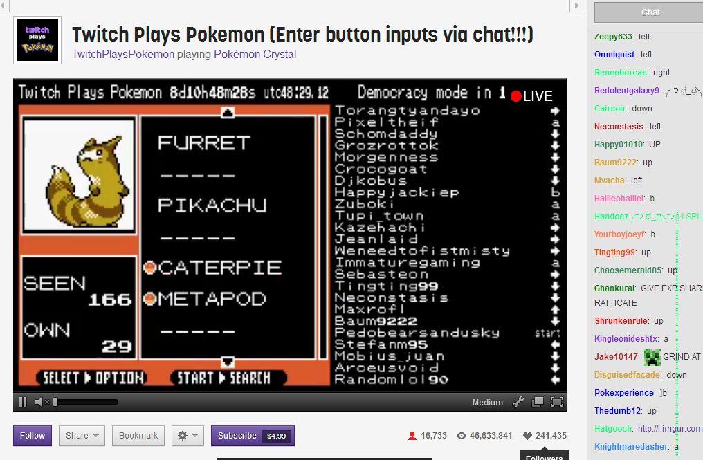 Twitch Plays Pokemon Keeps Going Strong: Reddit Seeks to ‘Be the Best There Ever Was’