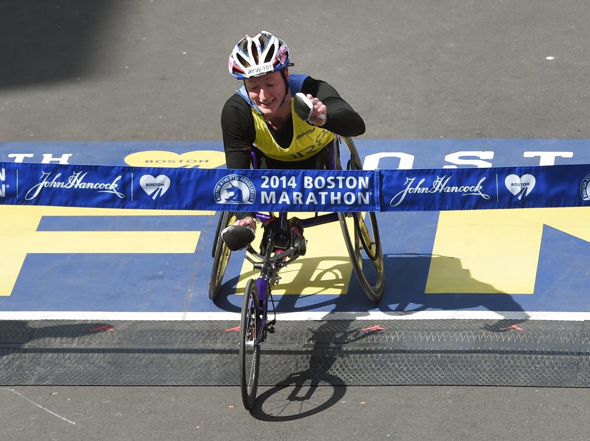 USA’s Tatyana McFadden Wins Women’s Wheelchair Division of Boston Marathon Again