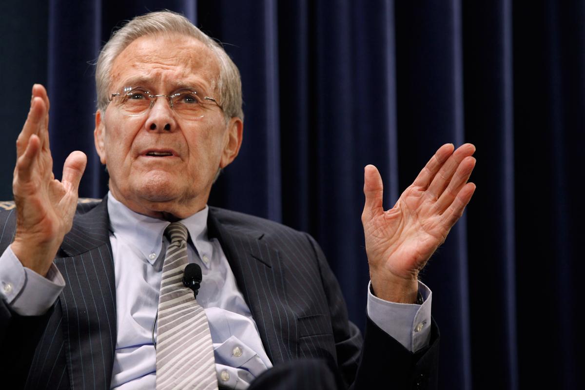 Rumsfeld’s Biggest Unknown: Himself