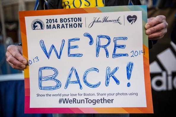 Marathon Runners Take Back Boston