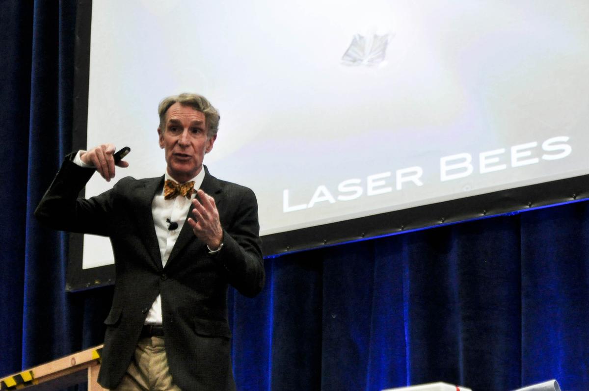 Bill Nye Talks Asteroid-Attacking Laser Bees, Other Cool Stuff