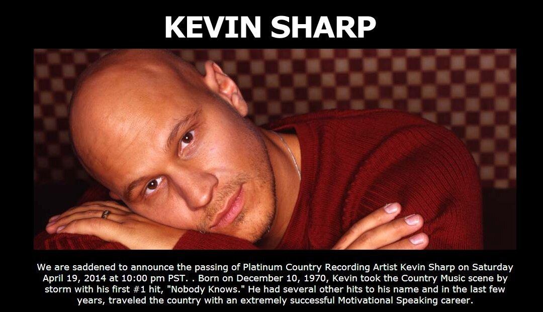 Kevin Sharp Dies: ‘Nobody Knows’ Singer Dead at 43 Years Old