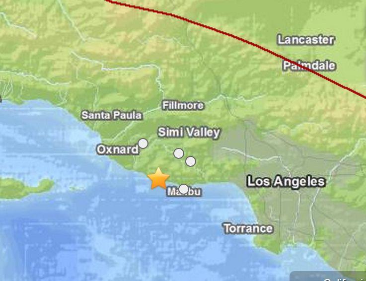 Earthquake Today in California: 3.1 Quake Near Malibu, Los Angeles on Thursday