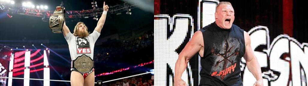 #1 Daniel Bryan vs Brock Lesnar