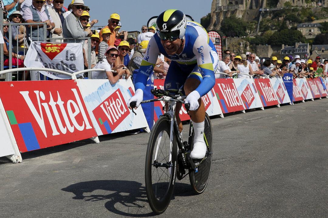 2014 Giro d'Italia Stage One: Orica’s Svein Tuft First in Pink