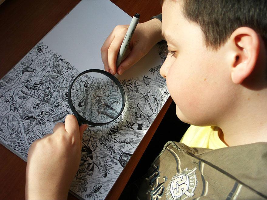 This Kid Can Draw Like Mozart Could Compose at His Age (Photo Gallery)
