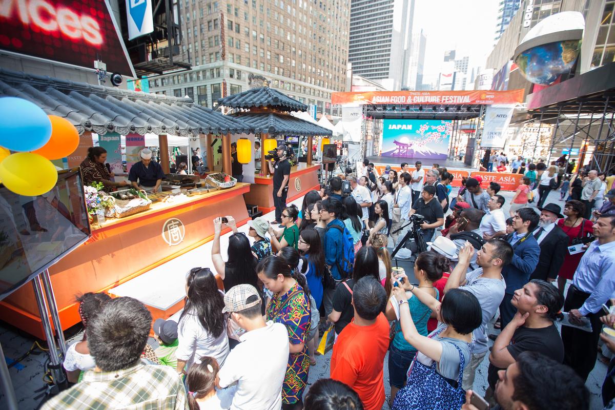 Taste Asia Takes Over Times Square