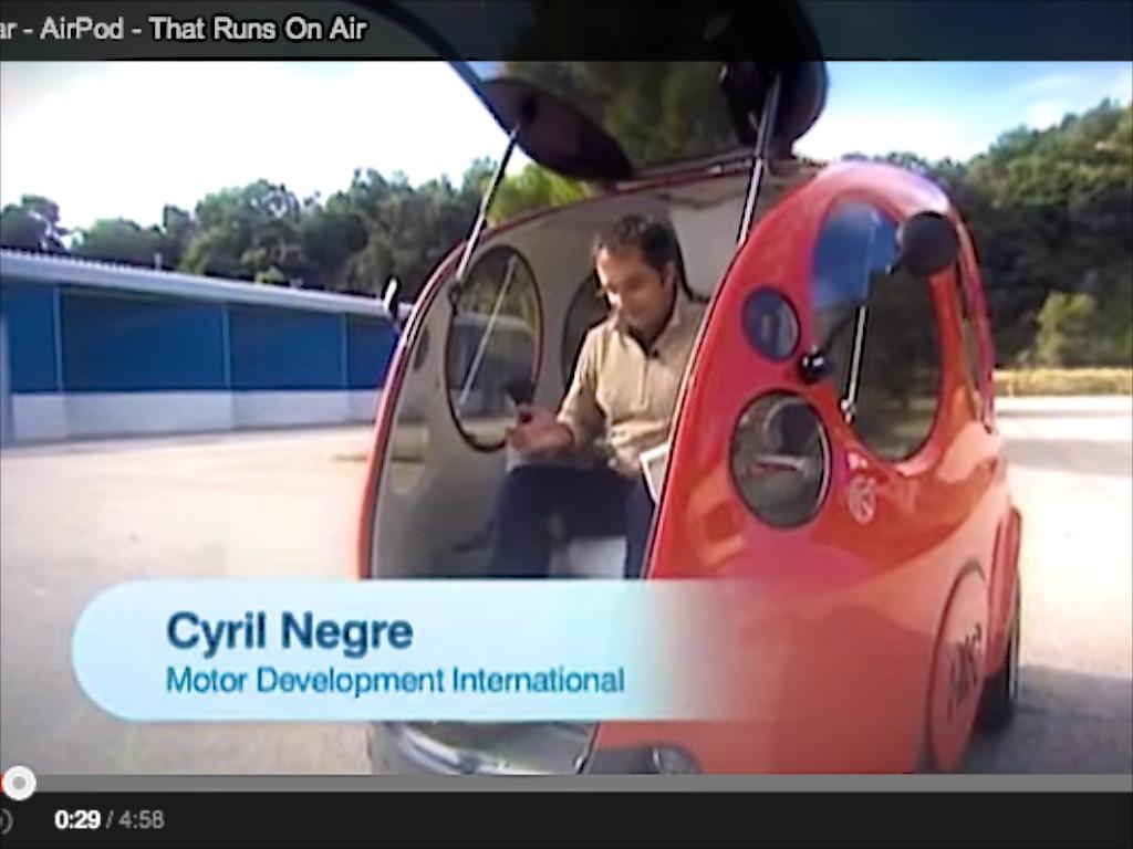 Meet the Airpod, the First Ever Modern Car Running on Air