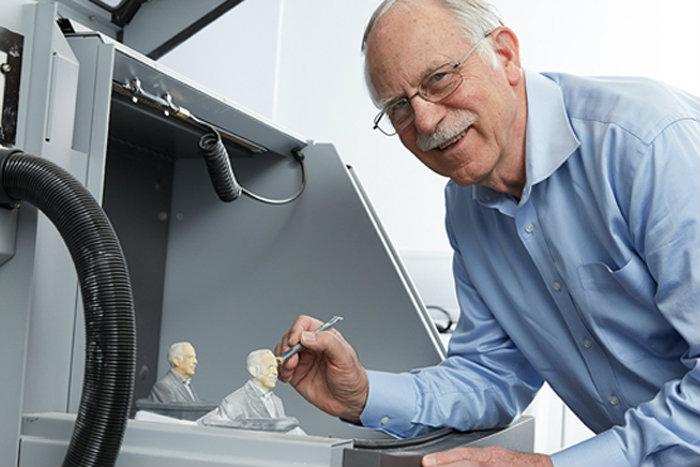 Inventor of 3-D Printing Talks Beginnings, Future, and—Most Important—Present