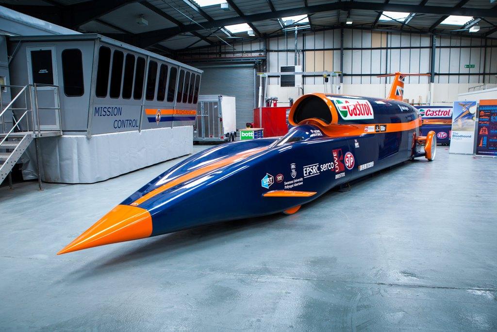 Meet Bloodhound SSC, the Supersonic Car Faster Than a Speeding Bullet