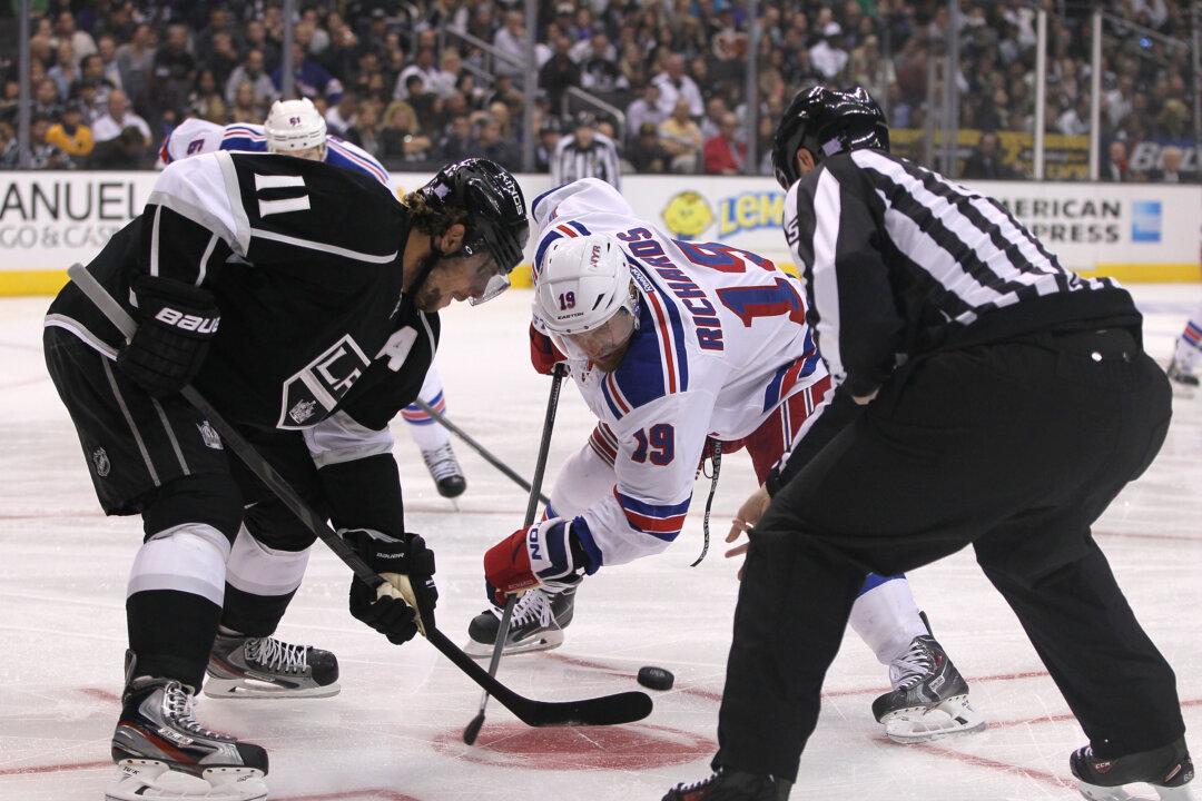 New York Rangers Take On Los Angeles Kings: Hollywood Hockey on a Broadway Stage