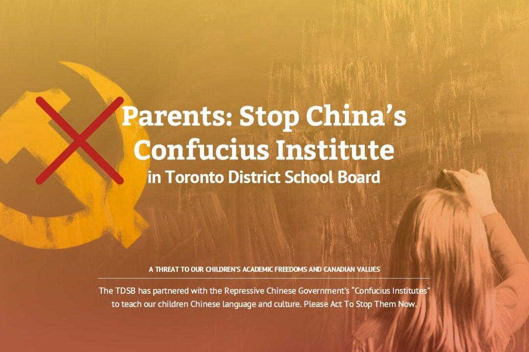 New Toronto Confucius Institute Raises Concerns