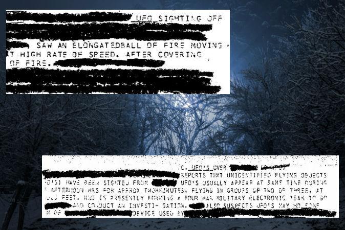 3 UFO Sightings Recorded in Declassified NSA Document